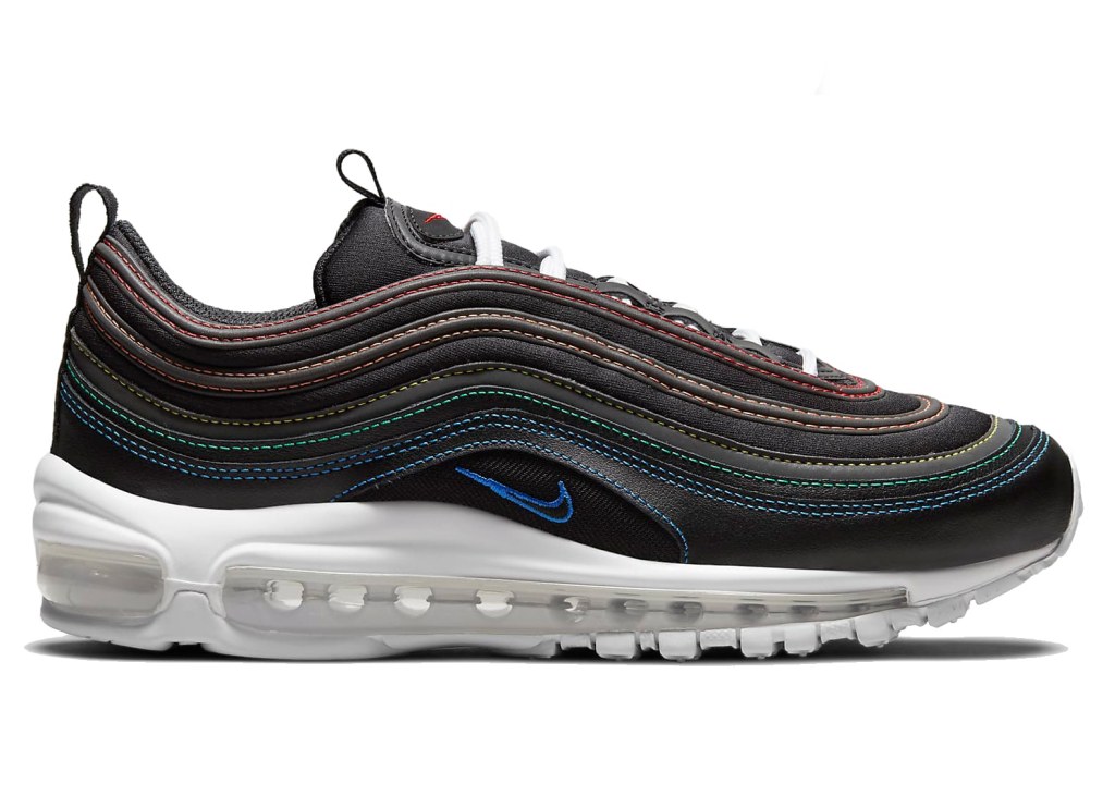 Picture of: Nike Air Max  Black Rainbow Stitching (Women’s)