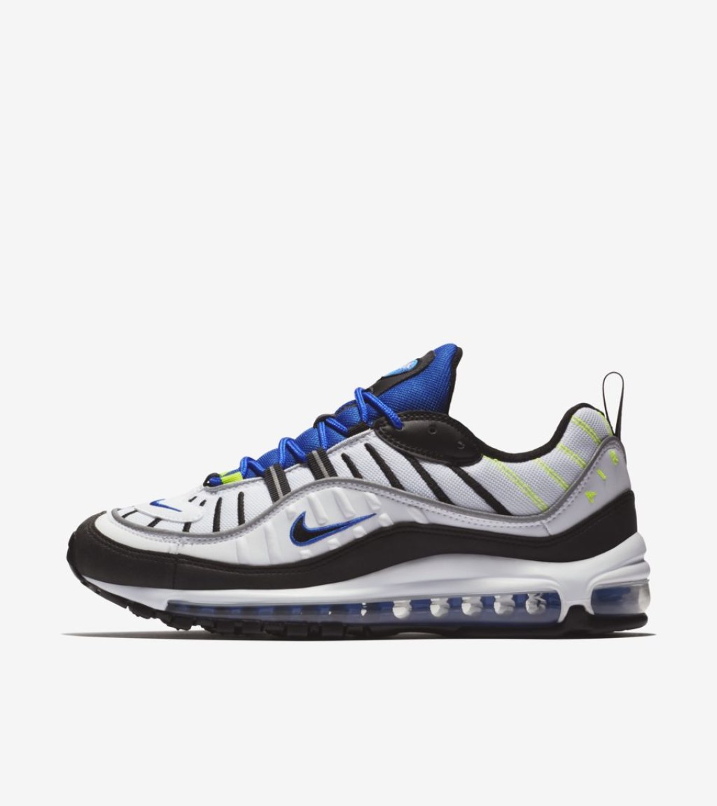 Picture of: Nike Air Max  “White &amp; Black &amp; Racer Blue