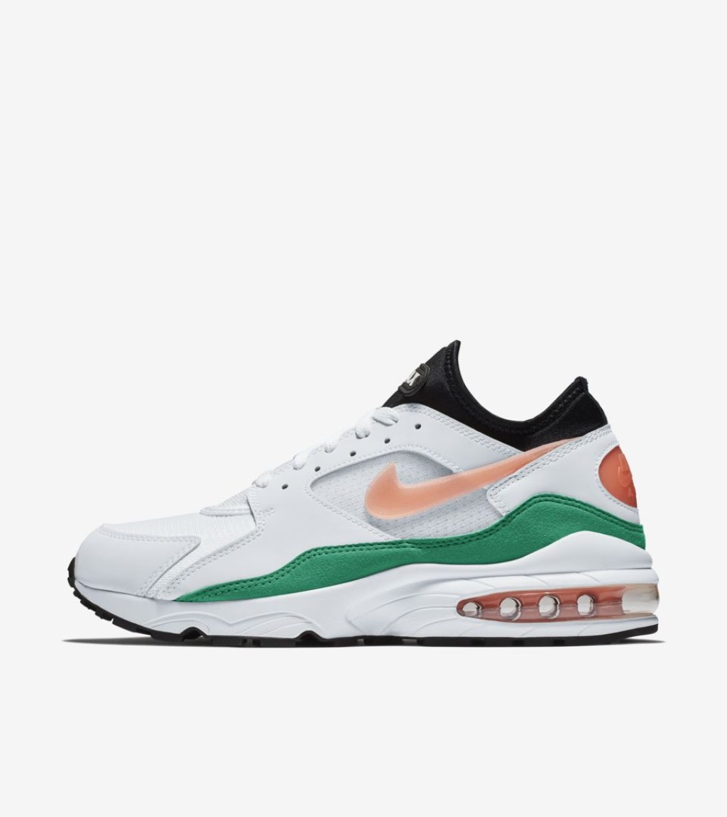 Picture of: Nike Air Max  “White &amp; Crimson Bliss &amp; Kinetic Green