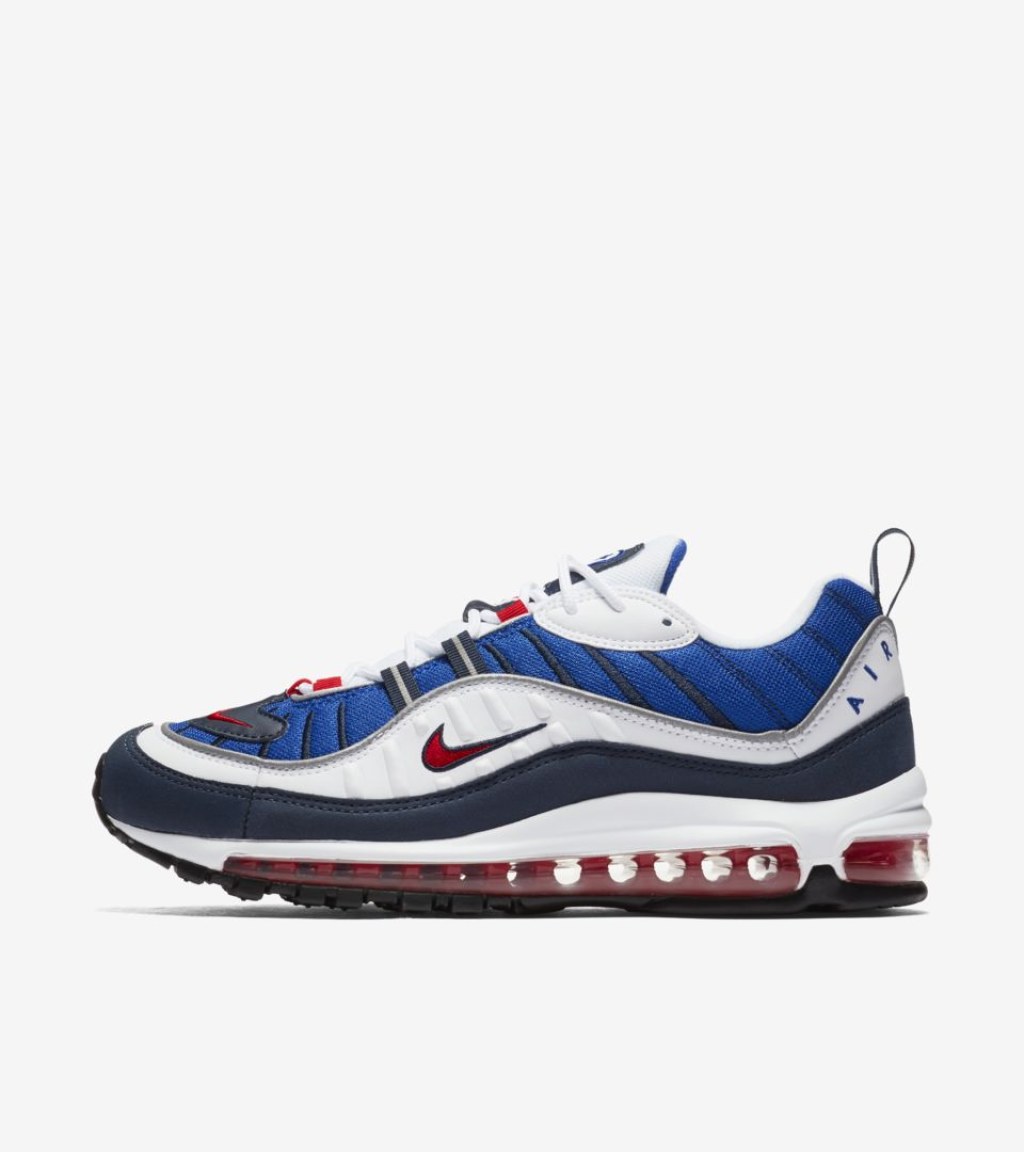 Picture of: Nike Air Max  “White &amp; University Red &amp; Royal Blue