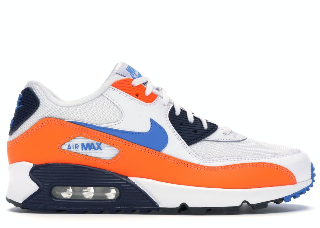 Picture of: Nike Air Max  White Photo Blue Total Orange