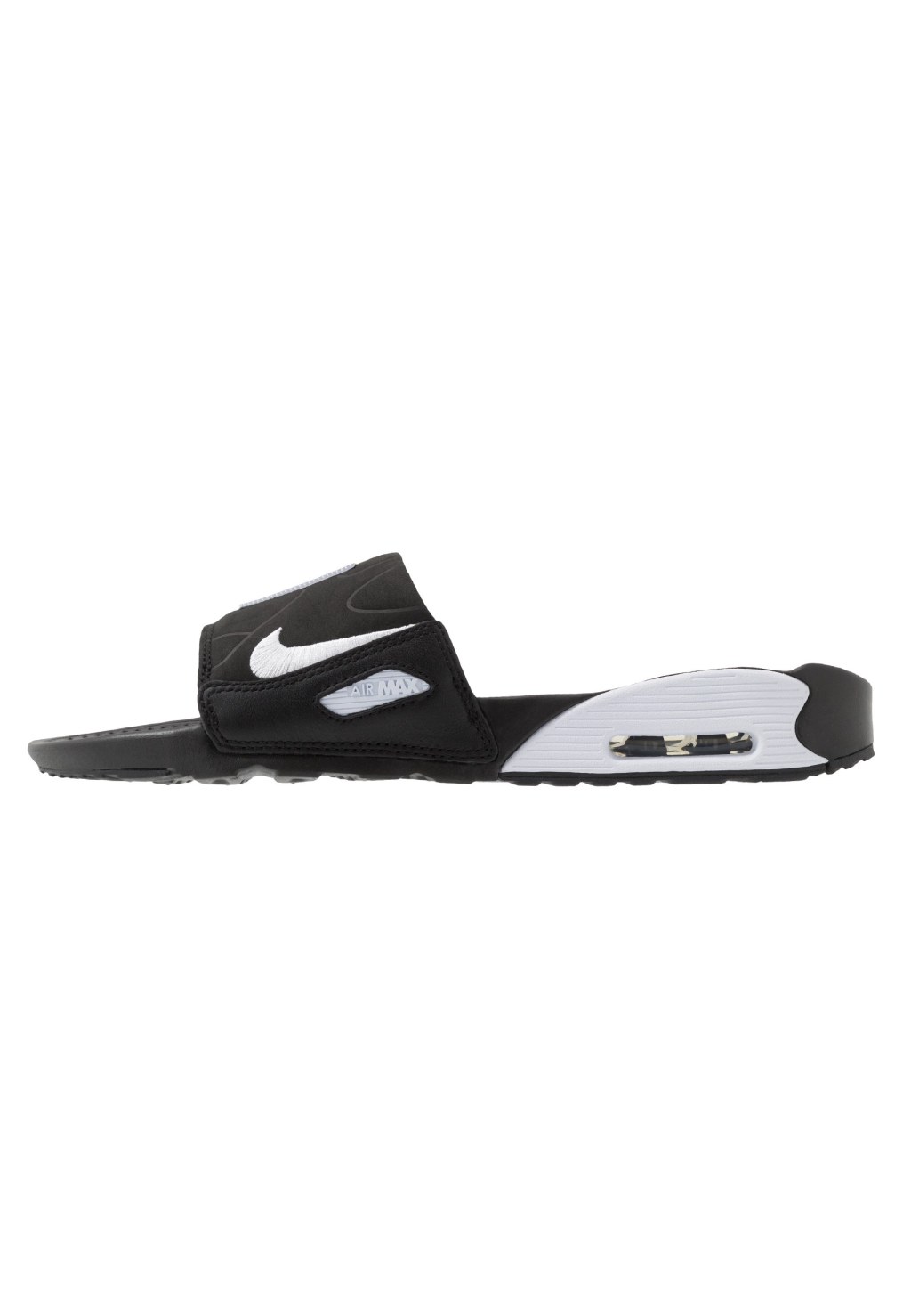 Picture of: Nike Sportswear AIR MAX  SLIDE – Pantolette flach – black/white