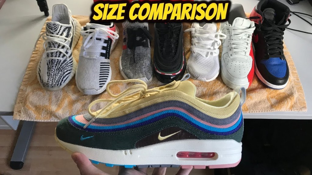 Picture of: SEAN WOTHERSPOON AIR MAX / SIZE GUIDE *SIZE COMPARISON*